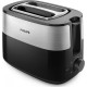 ΦΡΥΓΑΝΙΕΡΑ PHILIPS HD2516/90 INOX/BLACK 830W 2ΘΕΣΕΩΝ